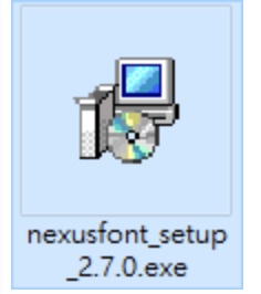 费字型预览与管理的软体NexusFont