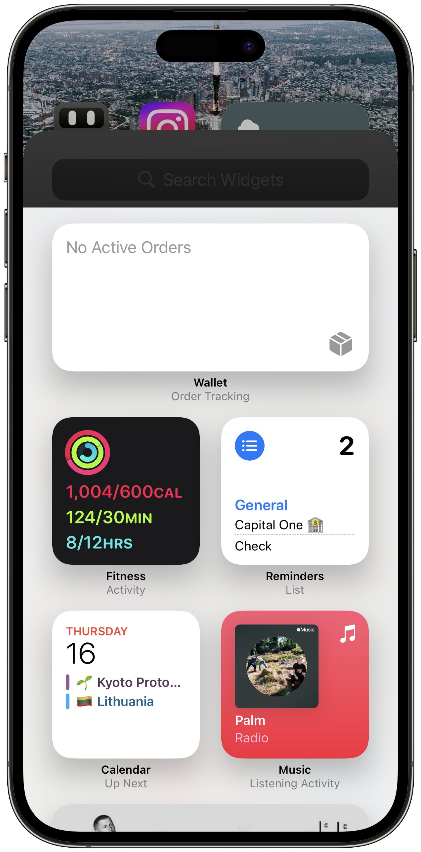 iOS 16.4 新增小部件：支持追踪 Apple Pay 支付的订单快递信息