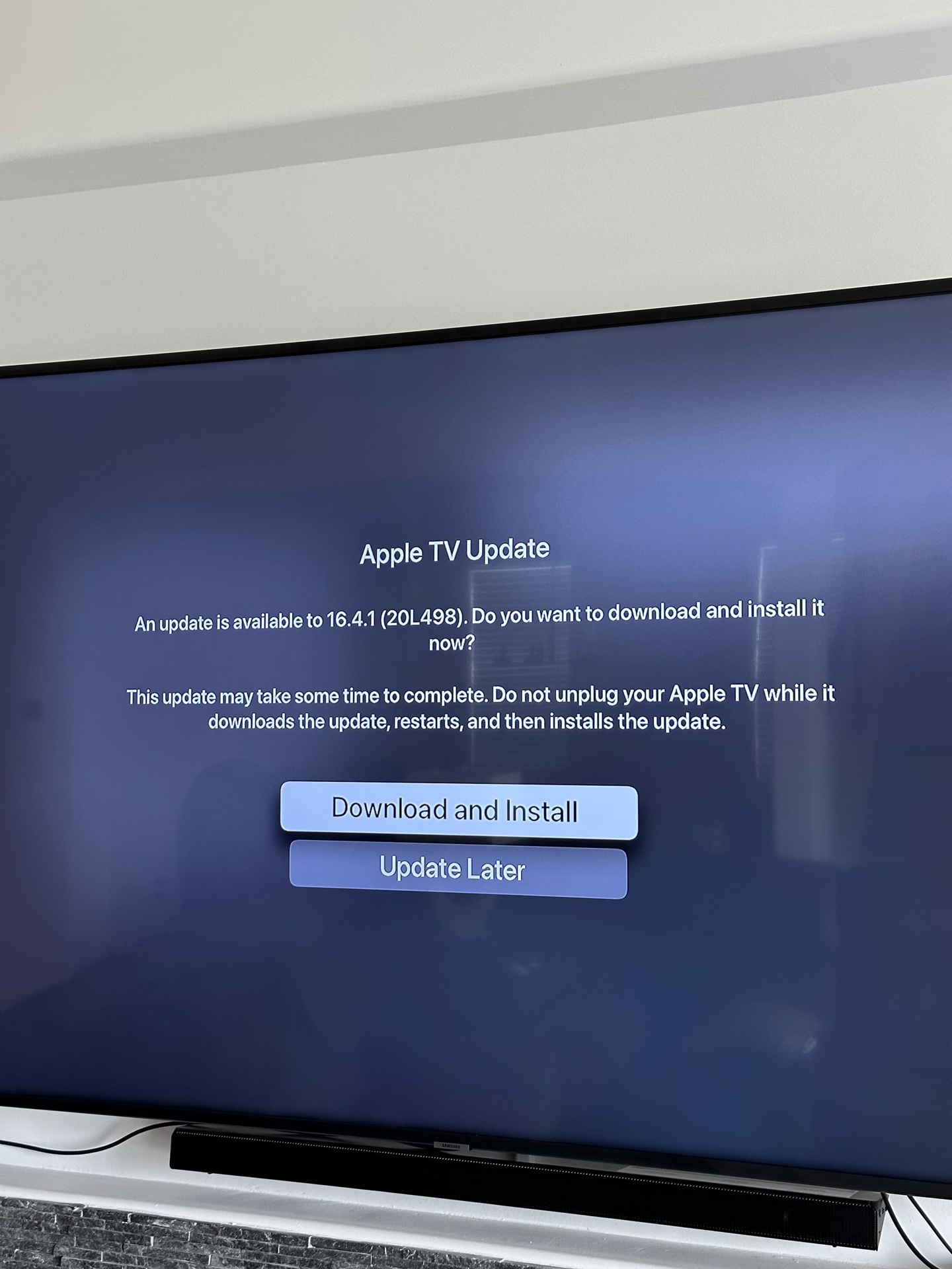 苹果发布 tvOS 和 HomePod 16.4.1 更新