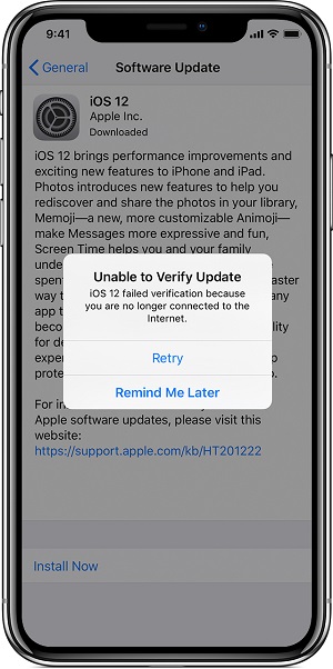 iOS 12.0.1 OTA 升级失败的 4 大原因 | iPhone 更新失败怎么办？
